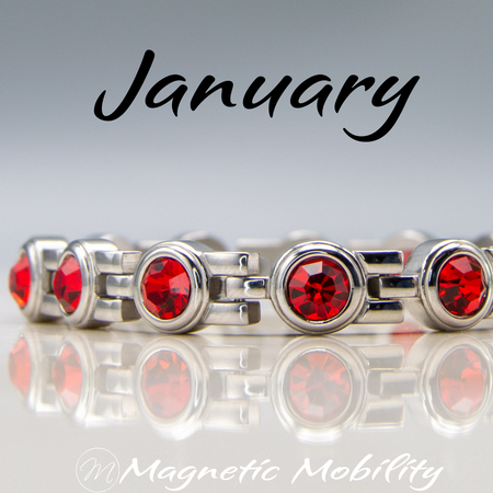 Birthstone Bracelets: 4in1 Magnetic Bracelet 12 styles- Lillys Pharmacy and Health Store