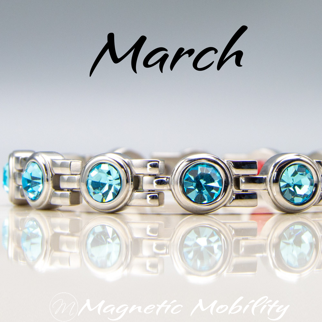 Birthstone Bracelets: 4in1 Magnetic Bracelet 12 styles- Lillys Pharmacy and Health Store