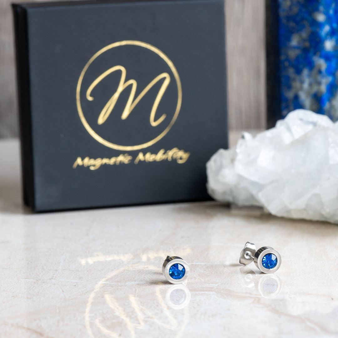 Birthstone Magnetic Stud Earrings- Lillys Pharmacy and Health Store