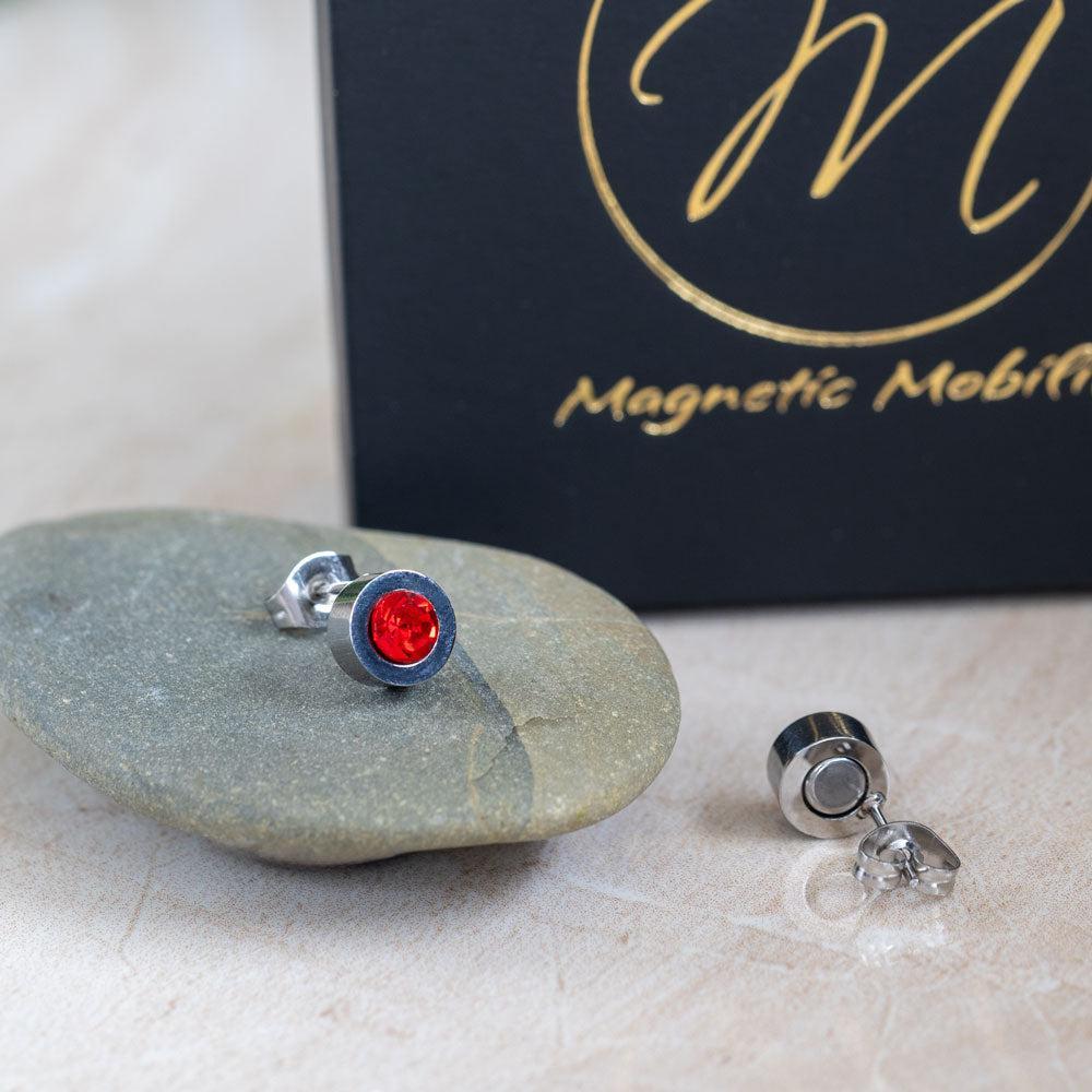 Birthstone Magnetic Stud Earrings- Lillys Pharmacy and Health Store
