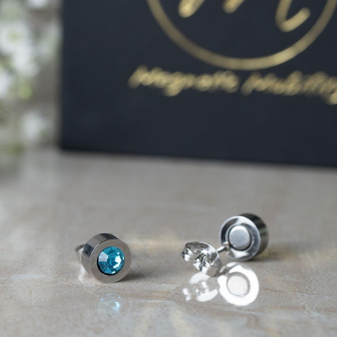 Birthstone Magnetic Stud Earrings- Lillys Pharmacy and Health Store