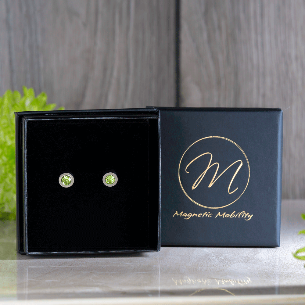 Birthstone Magnetic Stud Earrings- Lillys Pharmacy and Health Store