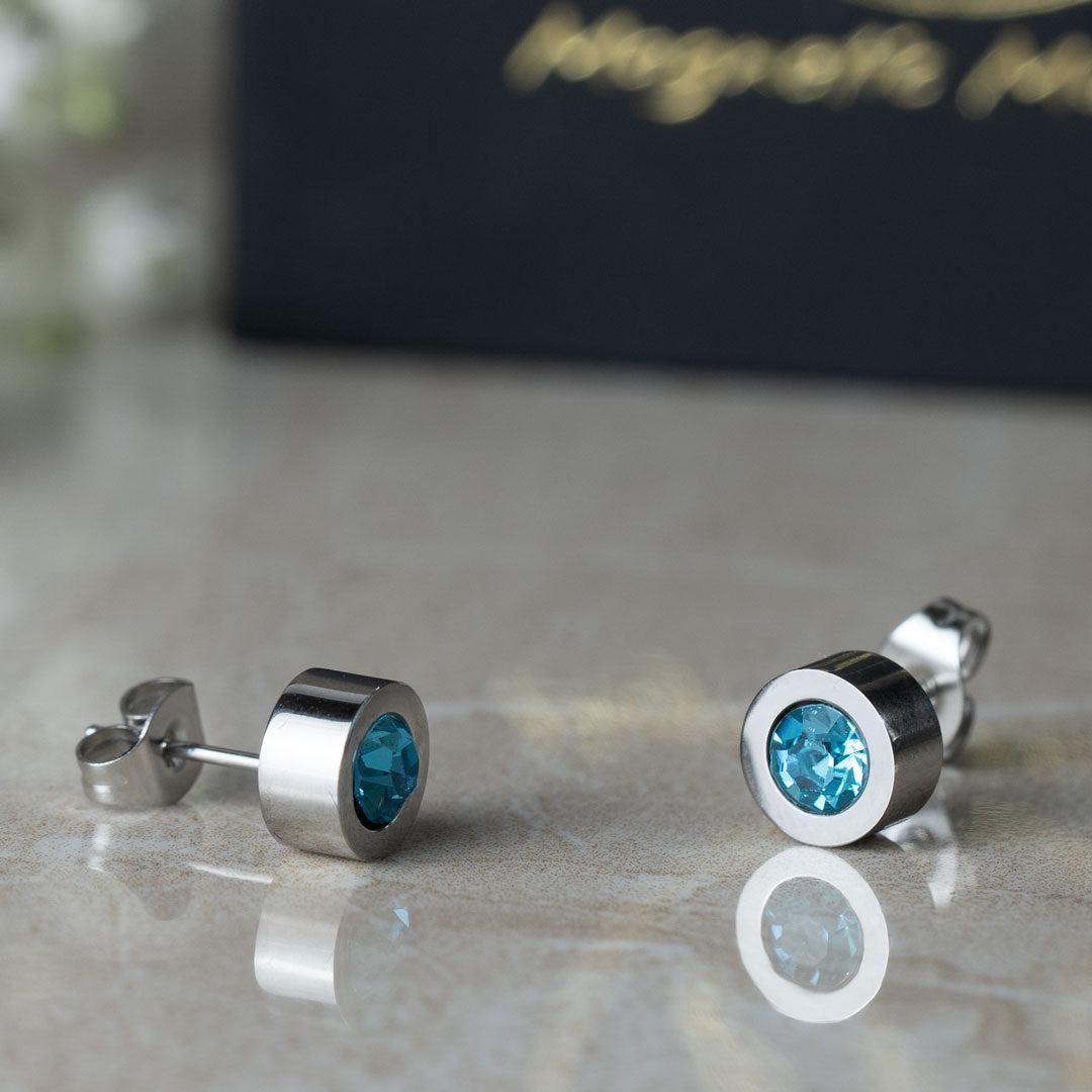Birthstone Magnetic Stud Earrings- Lillys Pharmacy and Health Store