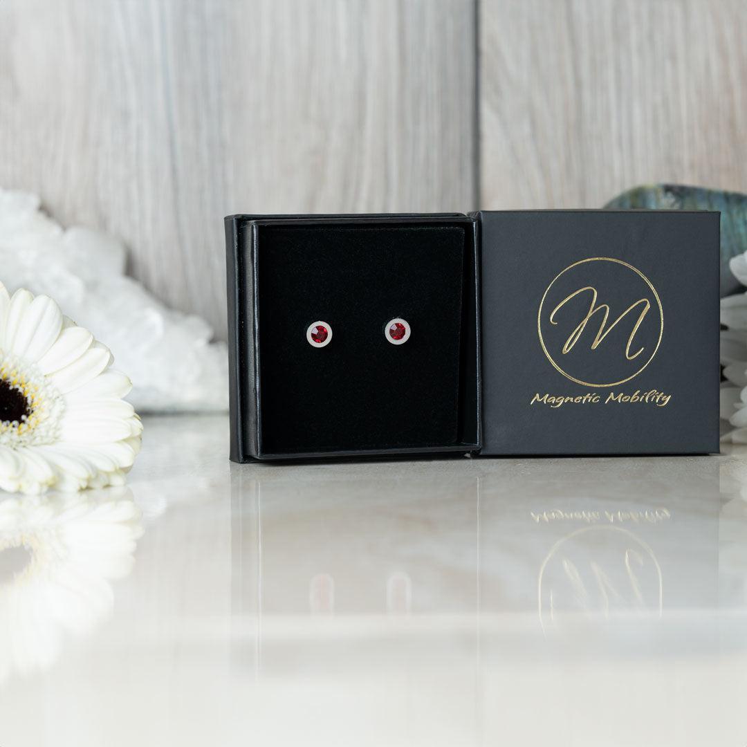 Birthstone Magnetic Stud Earrings- Lillys Pharmacy and Health Store