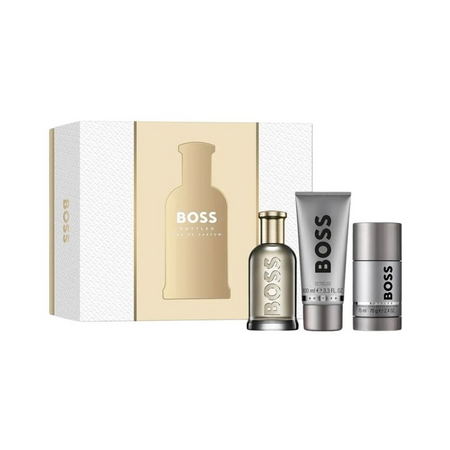 Boss Bottled (Grey) 100ml 3pc Gift Set