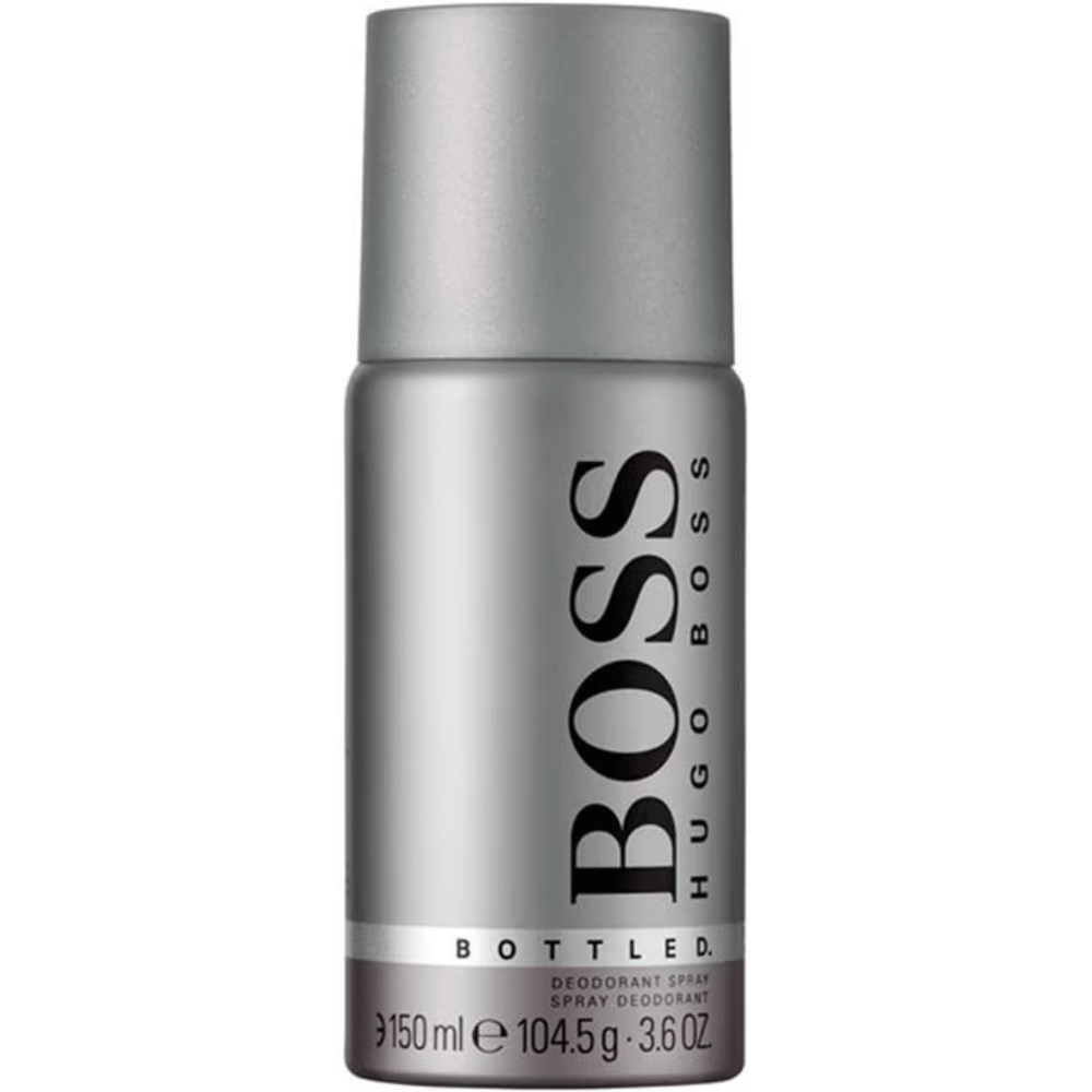 Boss Bottled (Grey) 150ml Deodorant- Lillys Pharmacy and Health Store