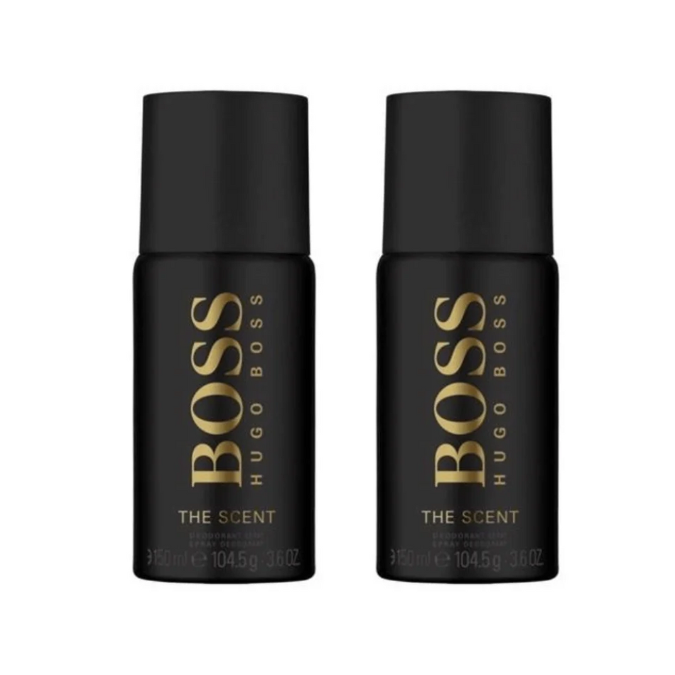 Boss The Scent Mens 150ml Deodorant Spray - 2 for €29.99