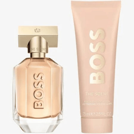 Boss The Scent Women's 50ml 2 Piece Gift Set - 50ml Eau de Parfum Spray, 75ml Body Lotion- Lillys Pharmacy and Health Store