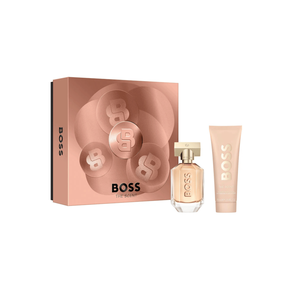 Boss The Scent Women's 50ml 2 Piece Gift Set - 50ml Eau de Parfum Spray, 75ml Body Lotion- Lillys Pharmacy and Health Store