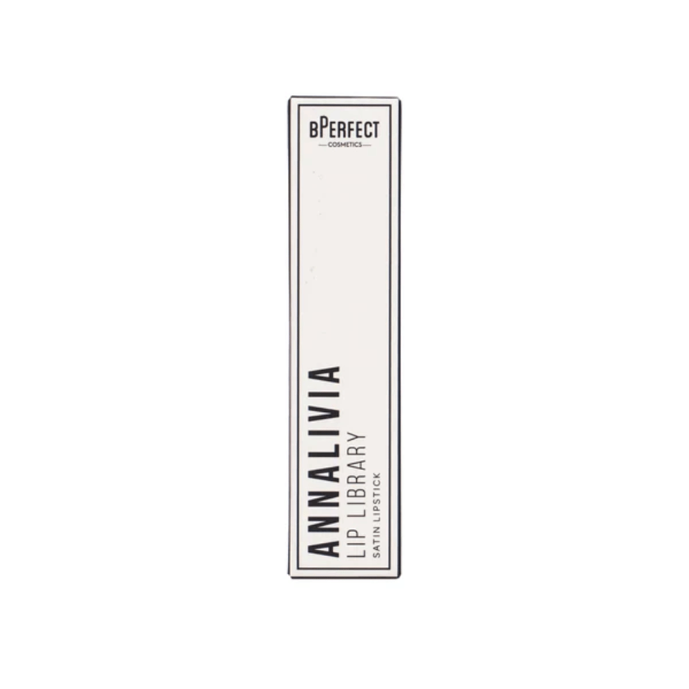 Bperfect Annalivia Lip Library Satin Lipstick- Lillys Pharmacy and Health Store