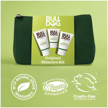 Bulldog Original Skincare Kit Wash Bag- Lillys Pharmacy and Health Store