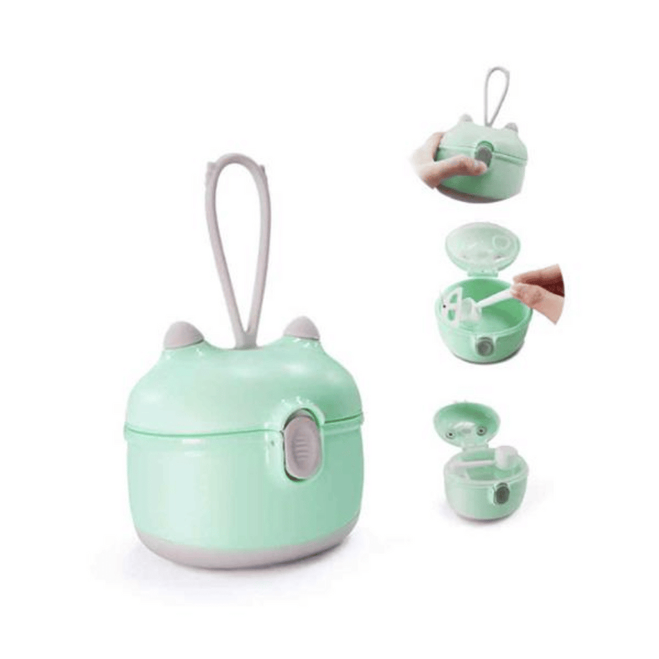 Bunny & Birdy Powder Dispenser Mint Green 150g