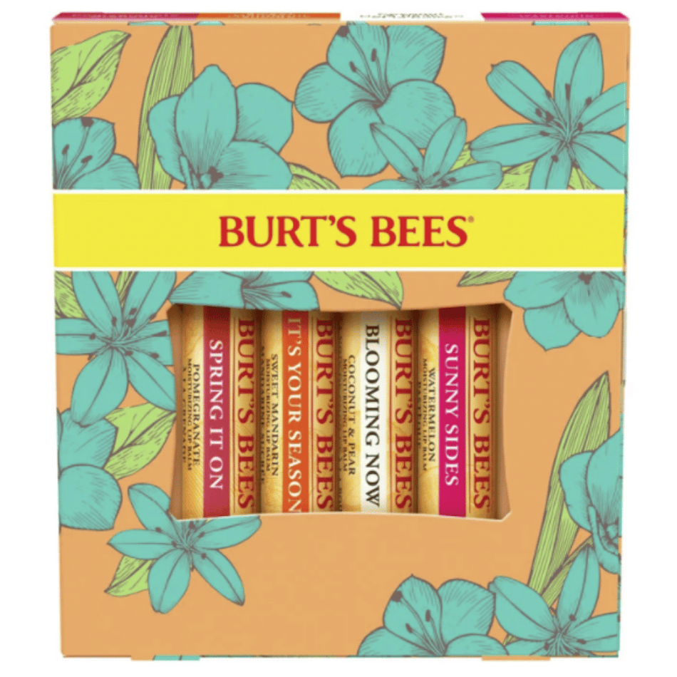Burt's Bees Bounty Fruity Lip Balms 4 Pack- Lillys Pharmacy and Health Store
