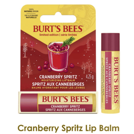 Burt's Bees Cranberry Spritz Lip Balm- Lillys Pharmacy and Health Store