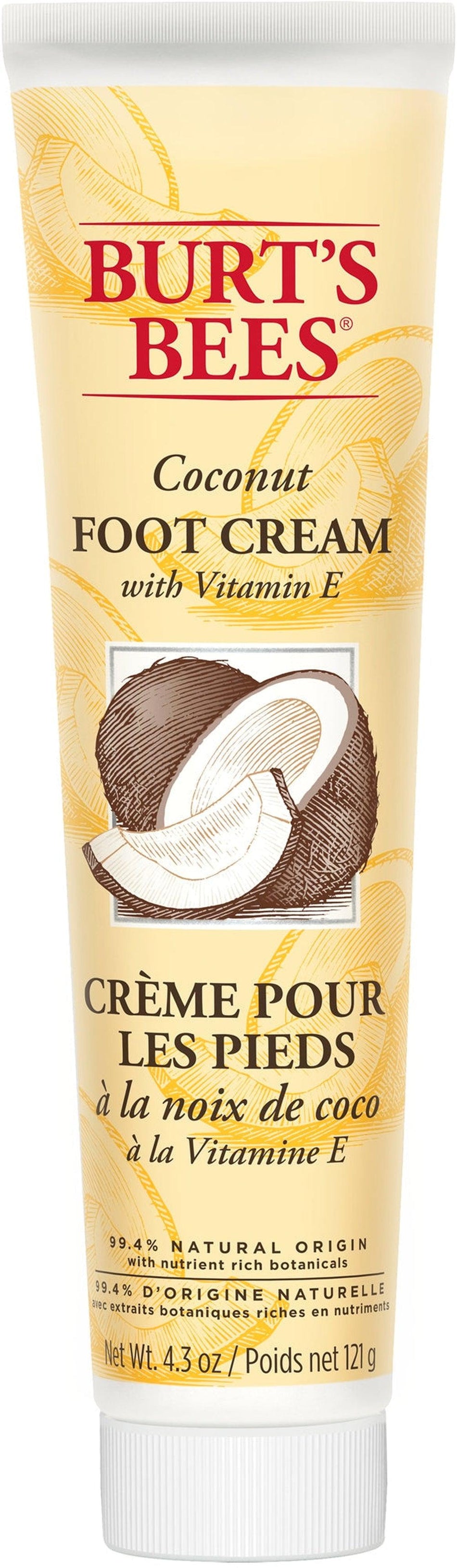 Burts Bees Foot Cream - Coconut 120g- Lillys Pharmacy and Health Store