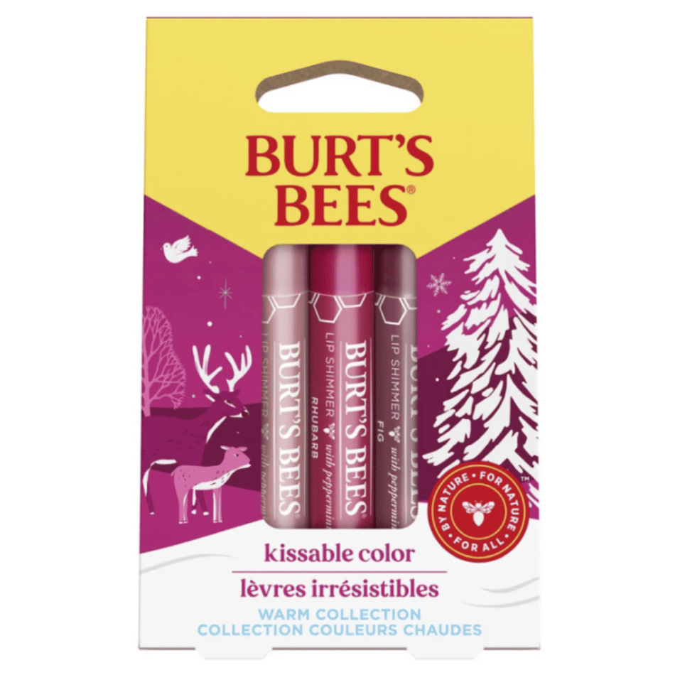 Burt's Bees Kissable Colour Trio Pack- Lillys Pharmacy and Health Store