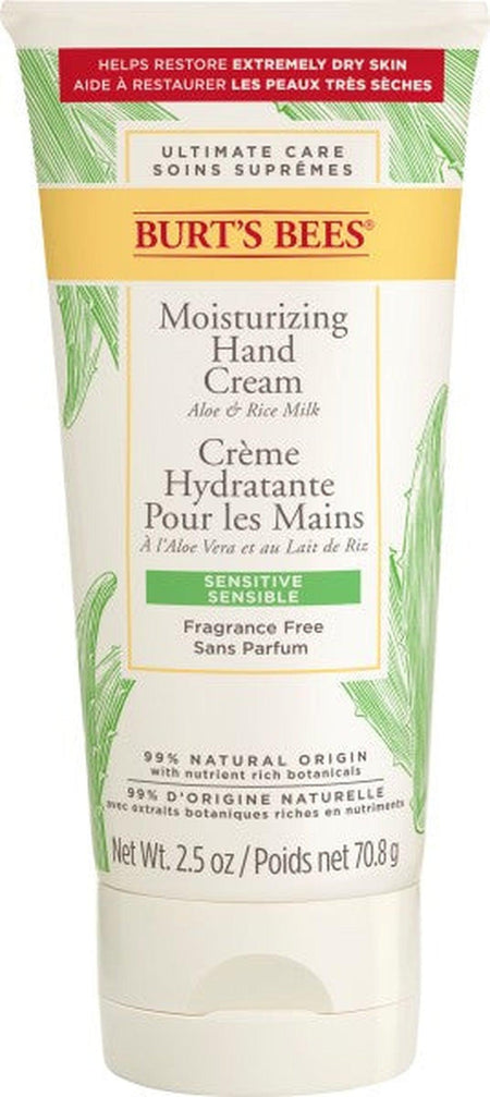 Burts Bees Sensitive Healing Hand Cream 70g- Lillys Pharmacy and Health Store