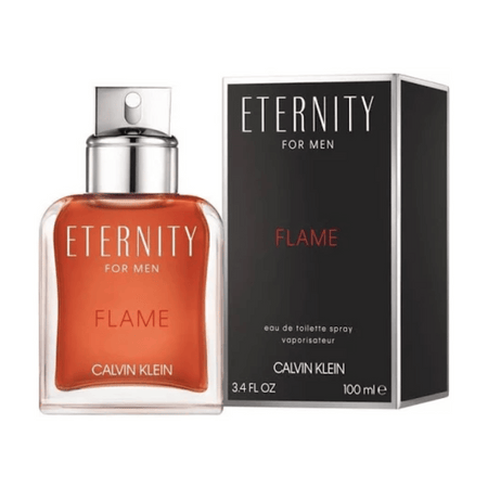 CK Eternity Flame Mens 100ml Edt Spr- Lillys Pharmacy and Health Store
