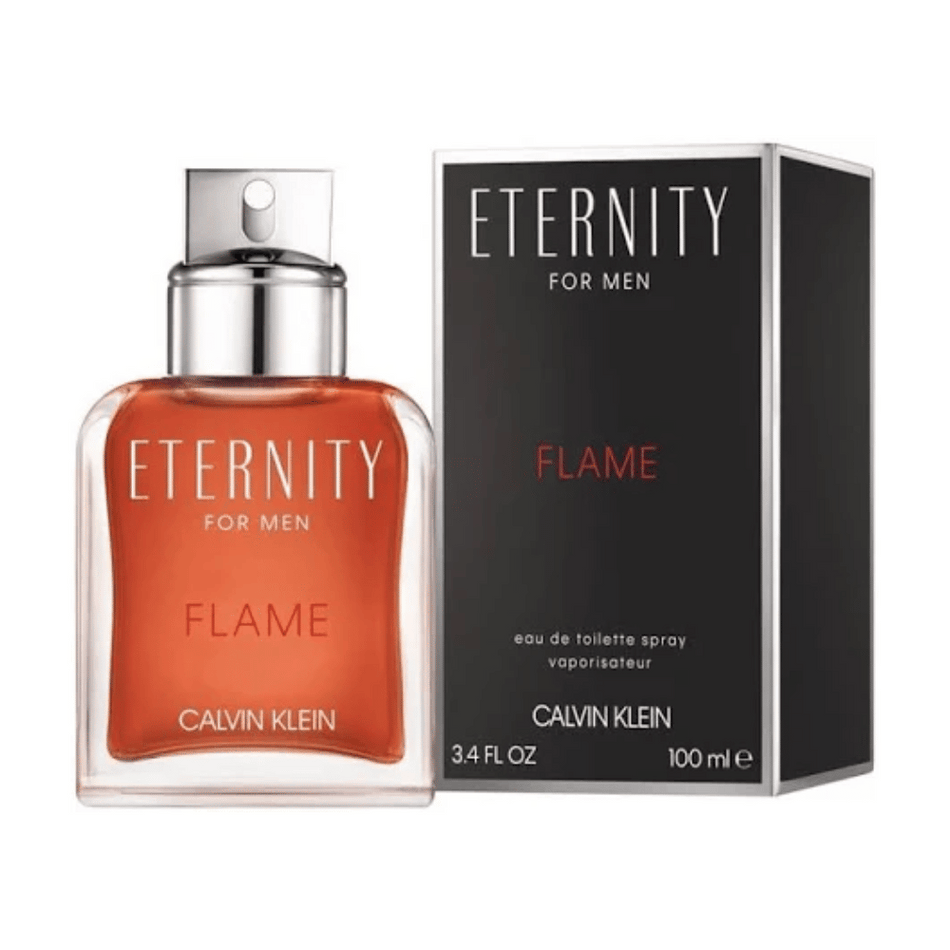 CK Eternity Flame Mens 100ml Edt Spr- Lillys Pharmacy and Health Store