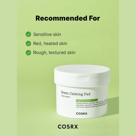 COSRX One Step Green Calming Pad- Lillys Pharmacy and Health Store