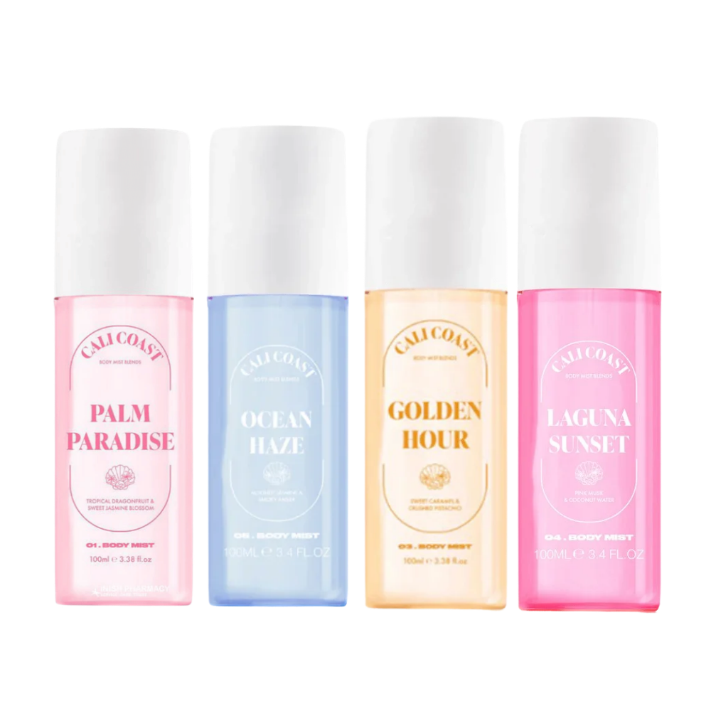 Cali Coast 4-Pack Mist Set- Lillys Pharmacy and Health Store