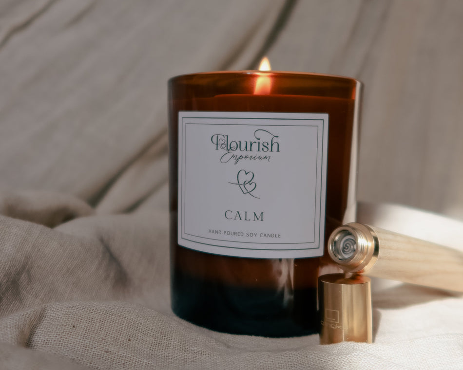Calm | Hand Poured Soy Candle- Lillys Pharmacy and Health Store