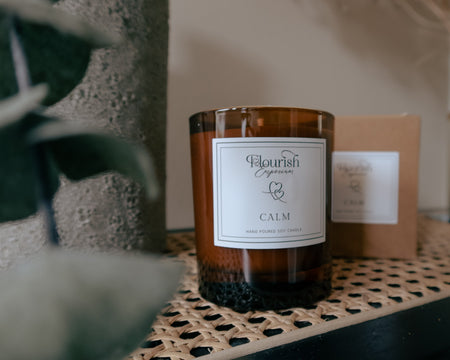 Calm | Hand Poured Soy Candle- Lillys Pharmacy and Health Store