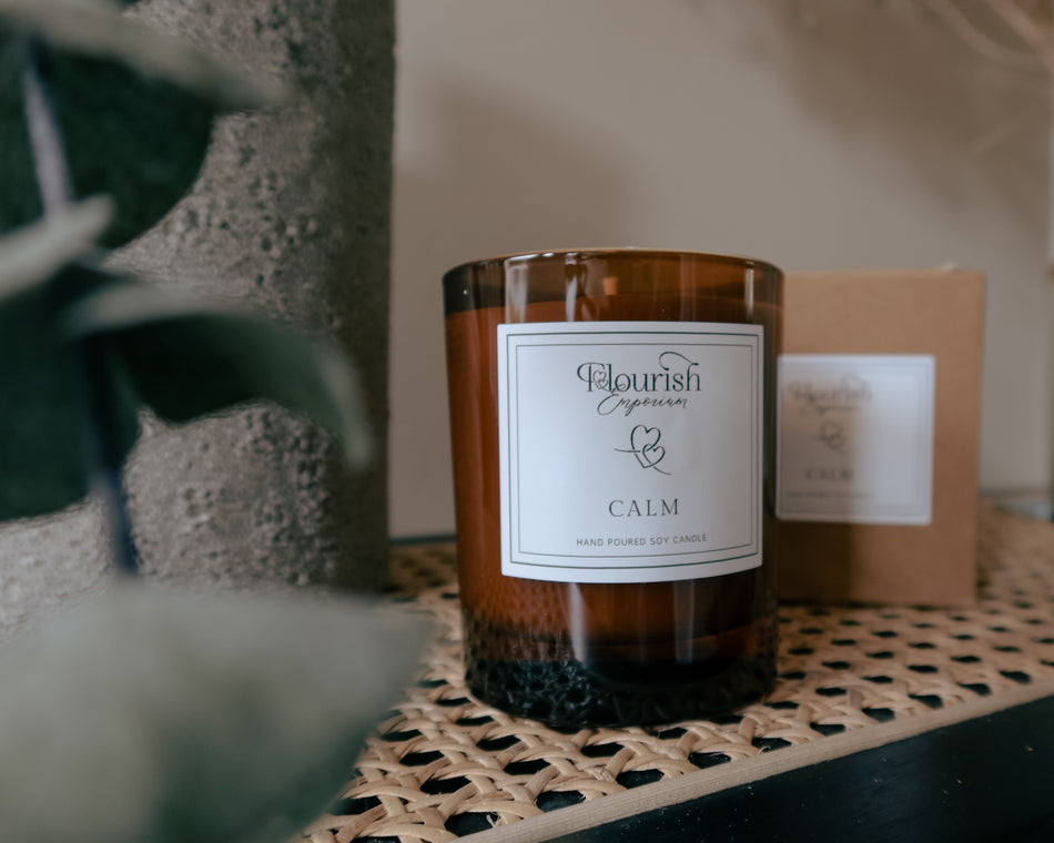 Calm | Hand Poured Soy Candle- Lillys Pharmacy and Health Store