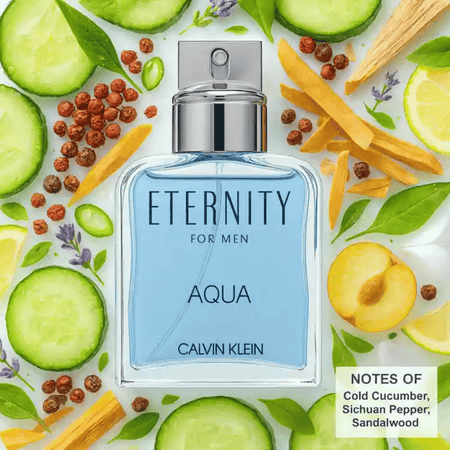 Calvin Klein CK Eternity Aqua Men's's 50ml Eau de Toilette Spray- Lillys Pharmacy and Health Store
