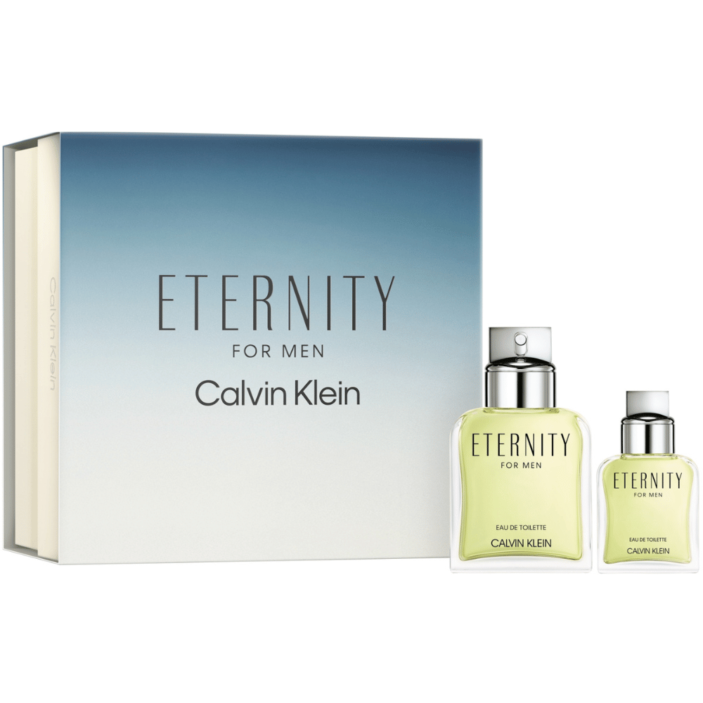 Calvin Klein CK Eternity Men's's 100ml 2 Piece Gift Set - 100ml Eau de Parfum Spray, 30ml Eau de Parfum Spray- Lillys Pharmacy and Health Store