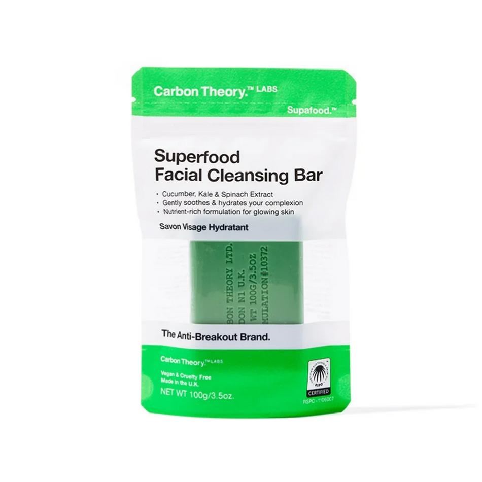 Carbon Theory Superfood Facial Cleansing Bar- Lillys Pharmacy and Health Store