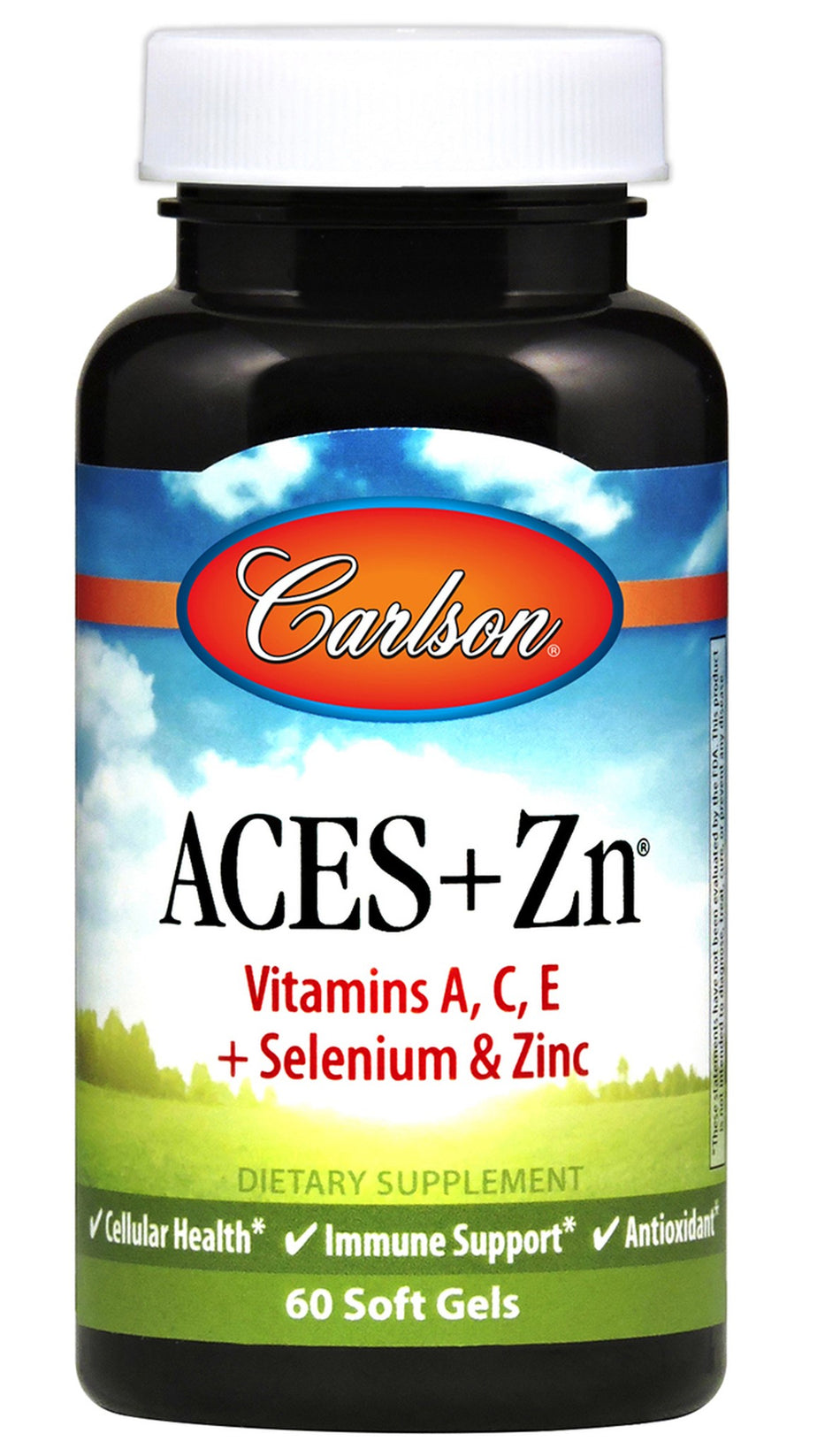 Carlson Labs ACES + Zn 60 softgels- Lillys Pharmacy and Health Store