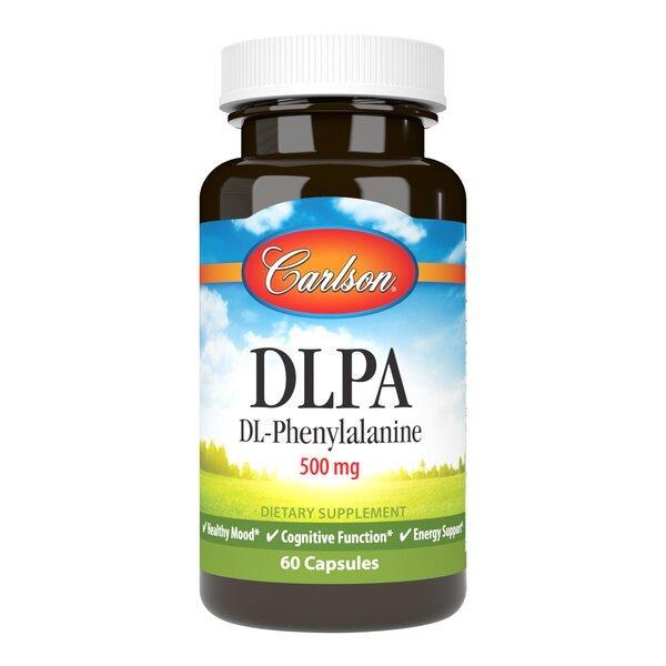 Carlson Labs DLPA, 500mg 60 caps- Lillys Pharmacy and Health Store