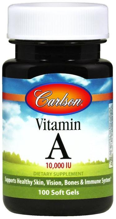 Carlson Labs Vitamin A, 10 000 IU 250 softgels- Lillys Pharmacy and Health Store