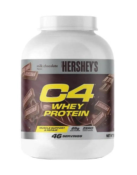 Cellucor C4 Whey Protein, Hershey's Milk Chocolate - 1610g