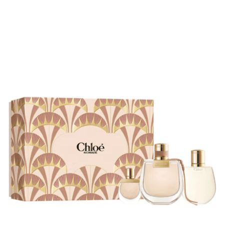 Chloe Nomade 75ml 3 Piece Gift Set - 75ml Eau de Parfum Spray, 100ml Body Lotion, 5ml Eau de Parfum Spray- Lillys Pharmacy and Health Store