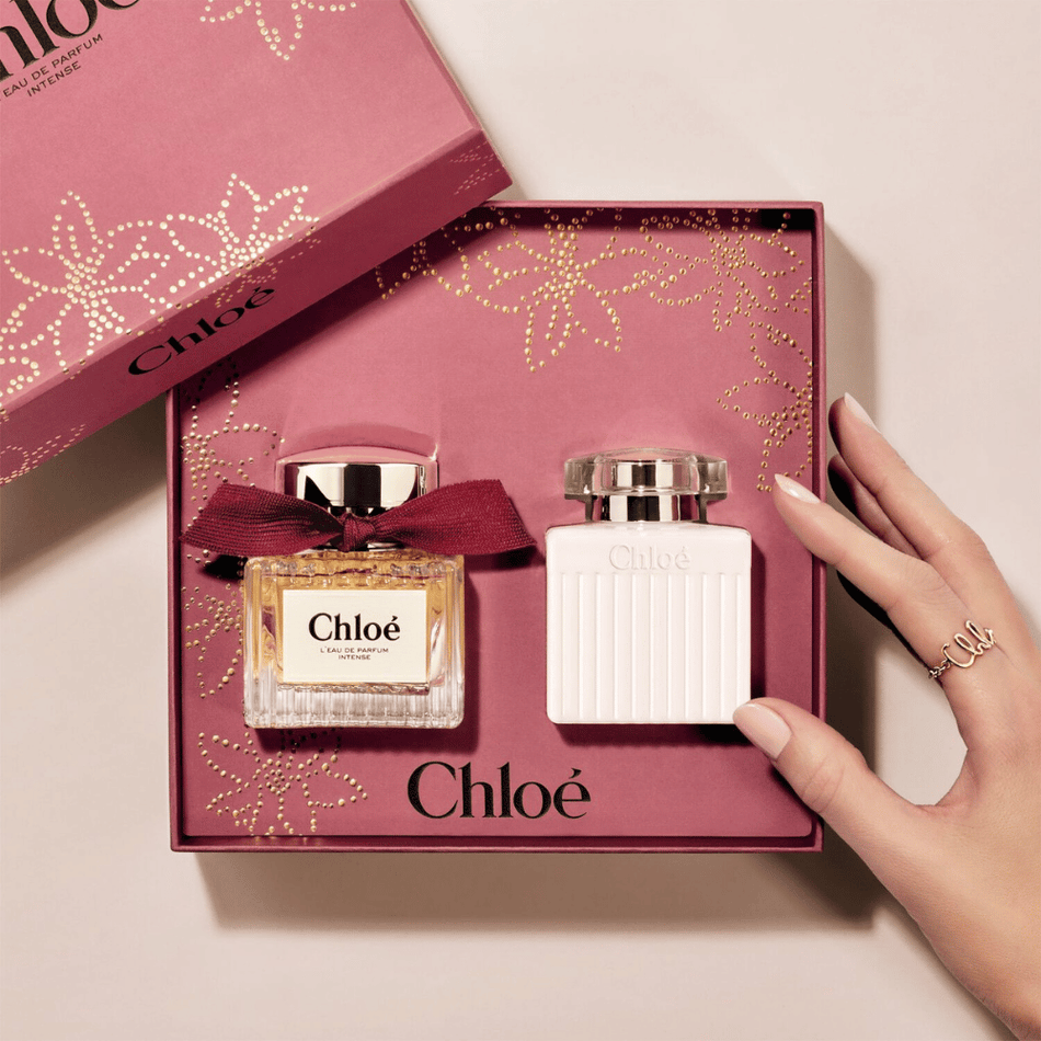 Chloe Signature Intense 50ml 2 Piece Gift Set - 50ml Eau de Parfum Spray, 100ml Body Lotion- Lillys Pharmacy and Health Store