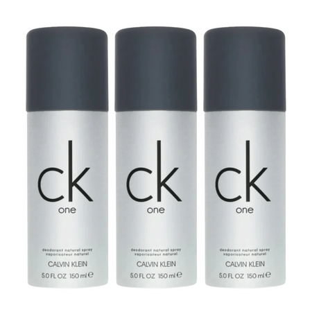 Ck One Deodorant Spray - 3 for 39.99- Lillys Pharmacy and Health Store