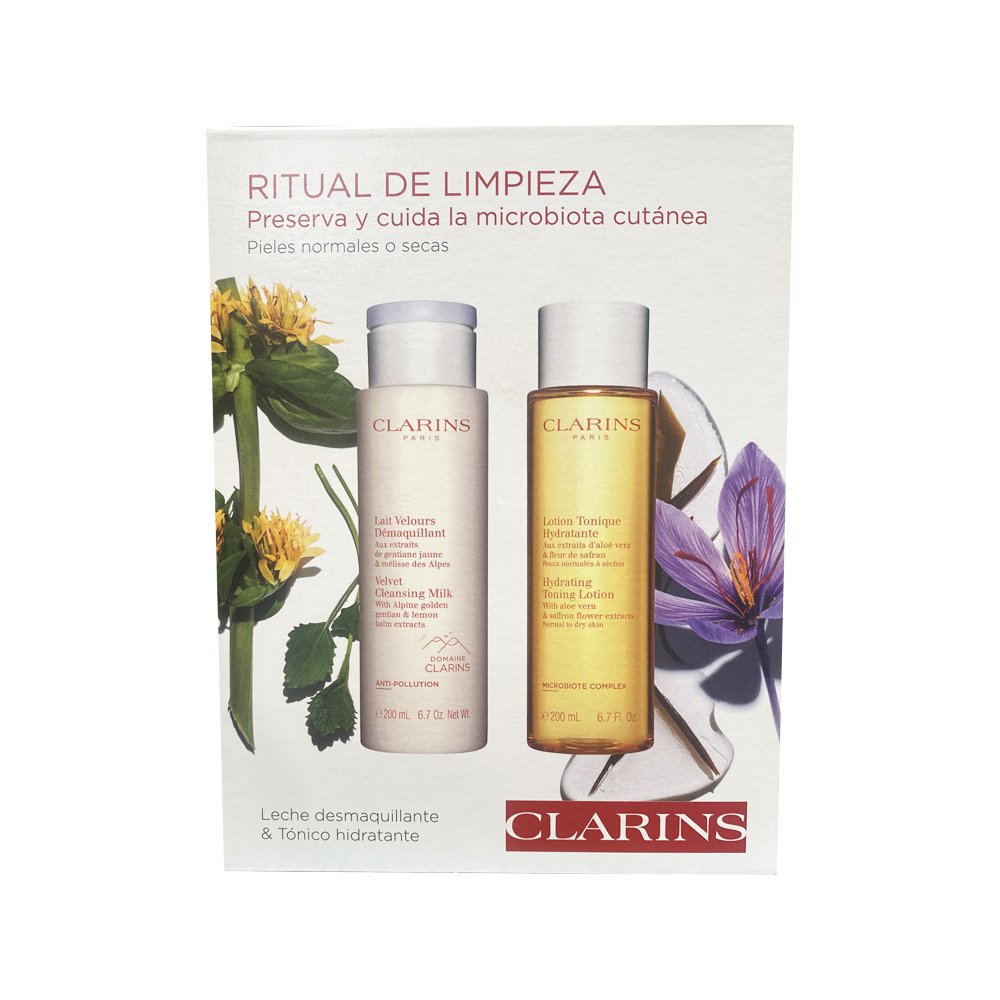 Clarins Cleansing Rituals Duo For Normal/Dry Skin