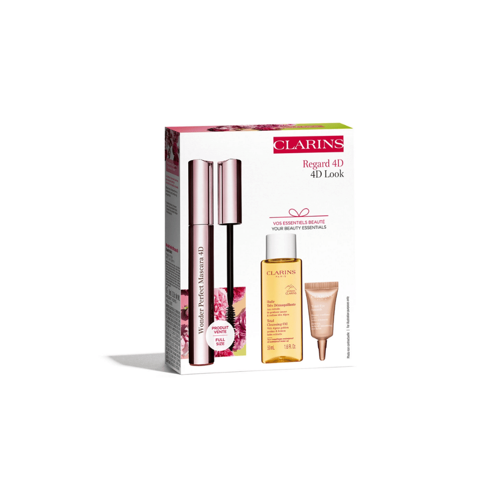 Clarins Wonder Perfect Mascara 4D Set- Lillys Pharmacy and Health Store