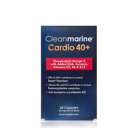 Cleanmarine Cardio 40+ 60 Caps- Lillys Pharmacy and Health Store