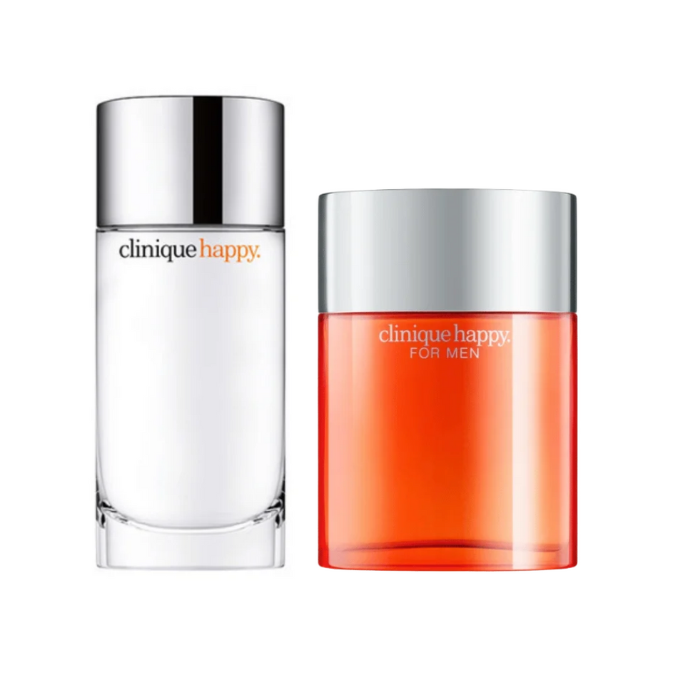 Clinique Happy Fragrance For Her + Him Duo- Lillys Pharmacy and Health Store