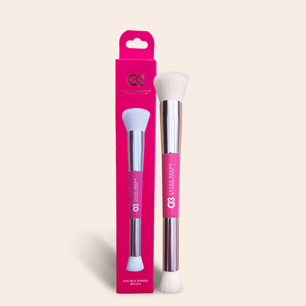 Cocoa Brown Double Ended Brush- Lillys Pharmacy and Health Store