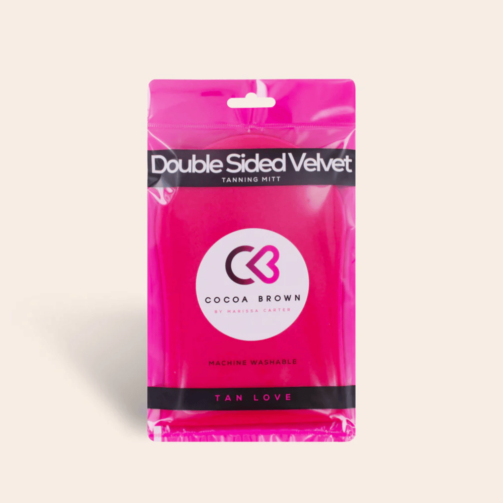 Cocoa Brown Velvet Self Tan Mitt- Lillys Pharmacy and Health Store