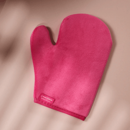 Cocoa Brown Velvet Self Tan Mitt with Thumb- Lillys Pharmacy and Health Store