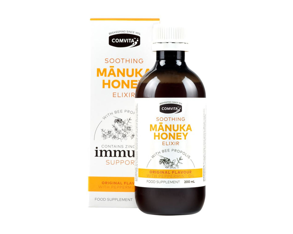 Comvita Manuka Honey & Propolis Elixir 200ml- Lillys Pharmacy and Health Store