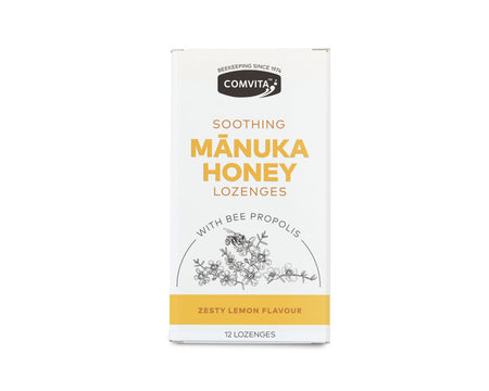 Comvita Propolis Lozenges Lemon/Honey 12 loz- Lillys Pharmacy and Health Store