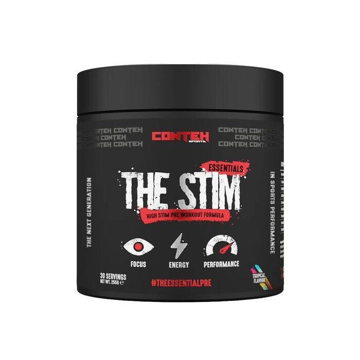 Conteh Sports The Stim Pre - Workout, Tropical Flavour - 255g