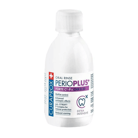 Curaprox Perio Plus Forte Mouthwash 0.2% 200ml- Lillys Pharmacy and Health Store