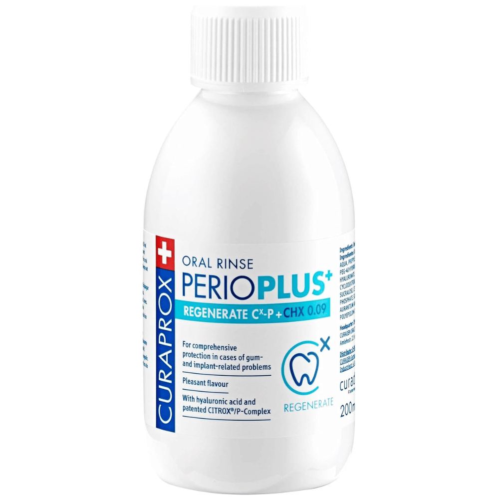 Curaprox Perio Plus Regenerate Mouthwash 0.09% 200ml- Lillys Pharmacy and Health Store